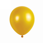Set 50 Baloane Latex Metalic 13cm, Auriu Gold