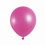 Set 100 Baloane Latex Metalic 30cm, Roz