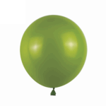 Set 100 Baloane Latex Retro 13cm, Verde Masliniu