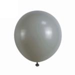 Set 100 Baloane Latex Retro 30cm, Gri