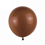 Set 100 Baloane Latex Retro 30cm, Maro Cafeniu Coffe