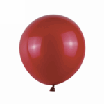 Set 25 Baloane Latex Retro 30cm, Rosu Inchis,Garnet Red