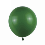 Set 5 Baloane Latex Jumbo Retro 46cm, Verde Inchis