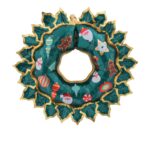 Balon Folie 80x67cm, Coronita de Craciun