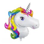 Balon folie 118cm x 80cm, "Unicorn Curcubeu Gigant"