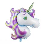 Balon folie 118cm x 80cm, "Unicorn multicolor"