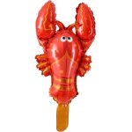 Balon folie 35cm x 30cm, "Homar roșu"
