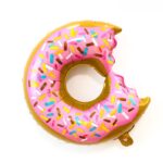 Balon folie 70cm x 40cm, "Gogoașă mușcată"