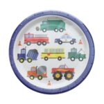 Farfurii De Hârtie Cars, 18 cm, Set De 6 Bucăți