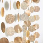 Ghirlanda Decorativa Din Hartie 4M Champagne2