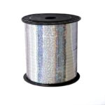 Panglica Argintie Holografica 225m