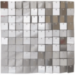 Panouri Paiete Argintii 30cm x 30cm 