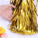 Perdea de Petrecere Auriu Mat 100x200cm