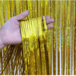 Perdea de Petrecere Holografica Aurie 100x200cm