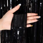 Perdea de Petrecere Neagra 100x200cm