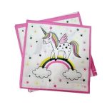 Șervețele Tematică Unicorn, Set de 20 Bucăți