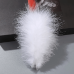 Set 100 Pene Decorative Albe 14cm