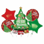 Set 5 Baloane, Brad de Craciun