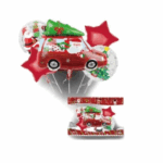 Set 5 Baloane, Mos Craciun in Masina