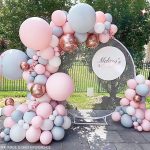 Arcada Baloane Nuante de Roz si Albastru- 160 Bucati