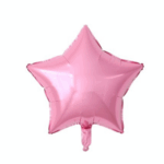 Balon Folie Stea 46cm, Roz