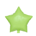 Balon Folie Stea 46cm, Verde Lamaiu