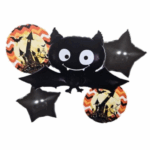 Baloane Folie Halloween Liliac 30cm - Set 5 Baloane