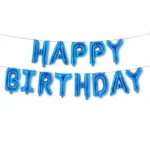 Balon Folie Happy Birthday Albastru,40cm