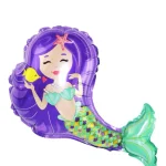 Balon Folie 80cm, Sirena Mov