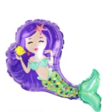Balon Folie 80cm, Sirena Mov