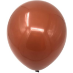 Set 5 Baloane Latex Jumbo 46cm, Maro Cafeniu ,Coffe
