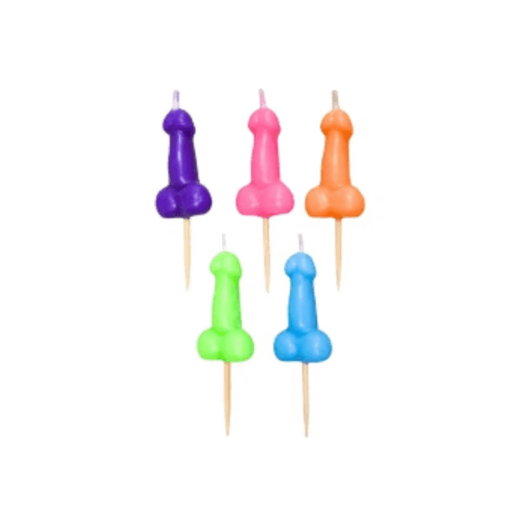 Set 5 Lumanari Tort, Penis