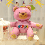 Balon Folie 70x57cm ,Ursulet Roz ,,Happy,,
