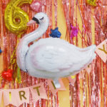 Balon Folie Lebada 85x81cm - imagine 2