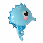 Balon Folie Calut de mare Albastru ,53x46cm