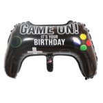 Balon Folie in forma de Maneta Gamepad ,,Game on!,,,48x69cm