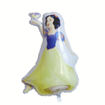 Balon Folie „Alba ca zapada„ 100x71cm