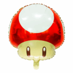 Balon Folie „Ciupercuța „ rosie din Super Mario,44x50cm