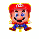 Balon Folie „Super Mario„ rosu ,60x44cm