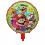Balon Folie Mario,Luigi si personaje din Super Mario, 45cm