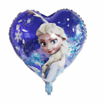 Balon Folie inima Elsa-Frozen 45cm