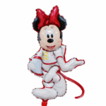 Balon Folie Minnie Mouse costum cosmonaut,82x49cm