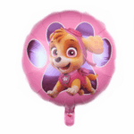 Balon Folie rotund „Skye„ Patrula Catelusilor, 45cm