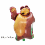 Balon Folie Ursul din „Masha si Ursul„ 70x45cm