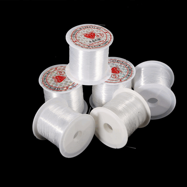 Ata/Fir de nailon elastic pentru legat baloane