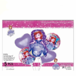 Setul de 5 baloane „Printesa Sofia„