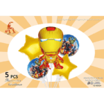 Set 5 Baloane Folie,IronMan