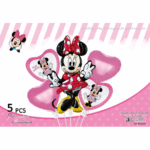 Set 5 Baloane Folie,Minnie Mouse
