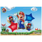 Set 5 Baloane Folie, Super Mario