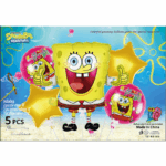 Set 5 Baloane Folie „Sponge Bob„